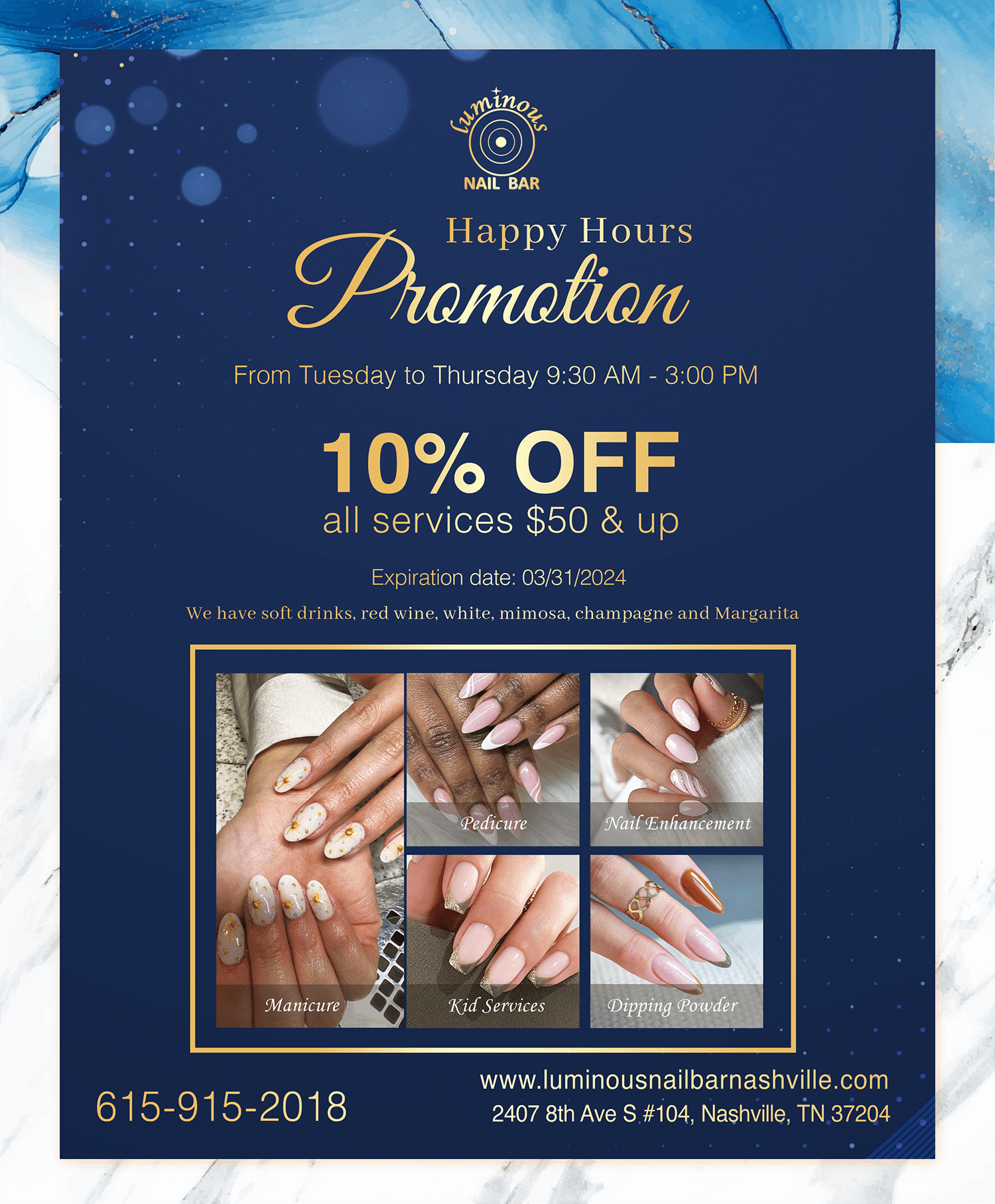 Luminous Nail Bar Promotion